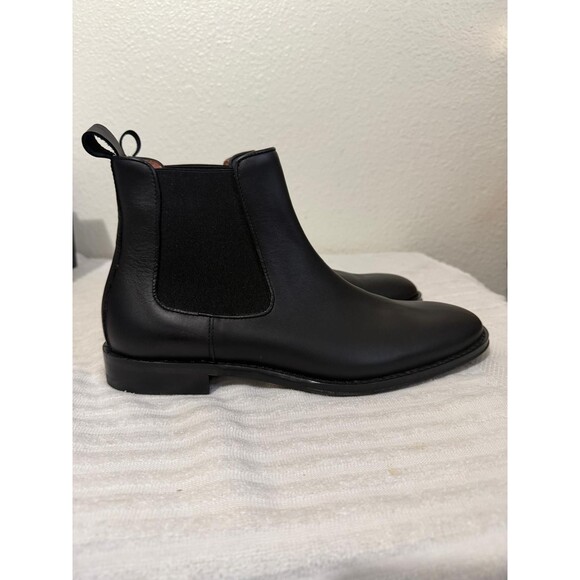 Rodd & Gunn Saddleview Chelseq Boot Men Black Leather Made In Italy Size 41 US 8 main image 7